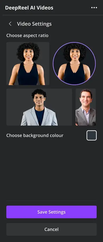 DeepReel Canva App screenshot 6