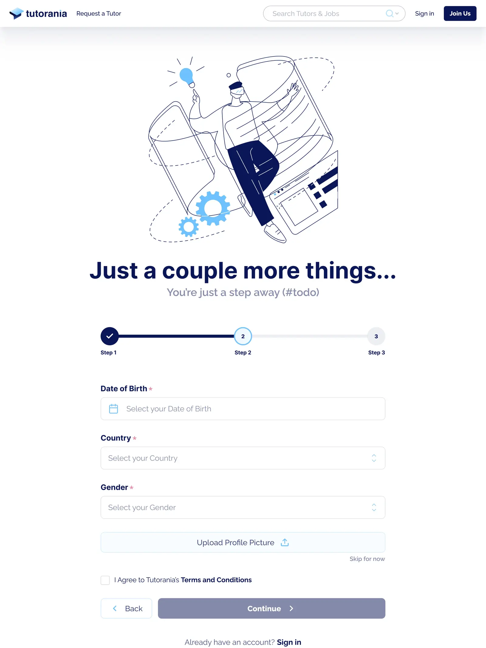 Tutorania Banner