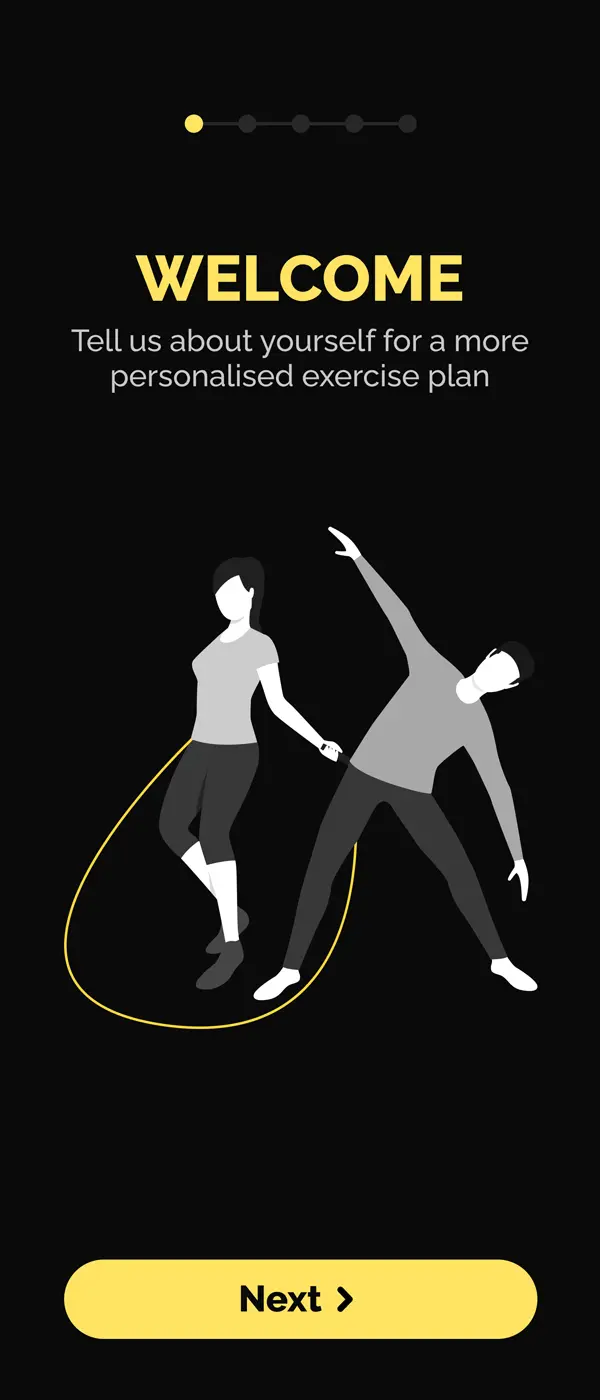 Jawline Fitness Banner