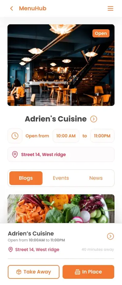 MenuHub screenshot 7