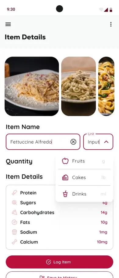 Nutrigram screenshot 4