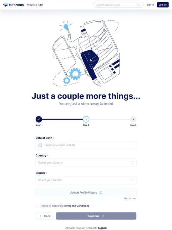 Tutorania screenshot 2
