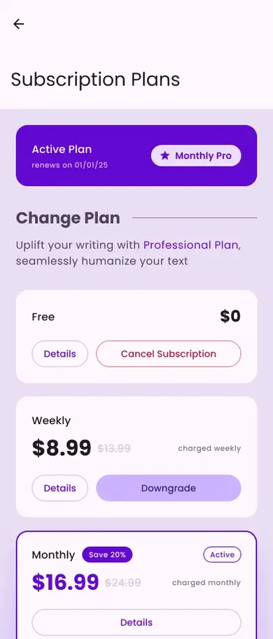 Humanizar Texto screenshot 3