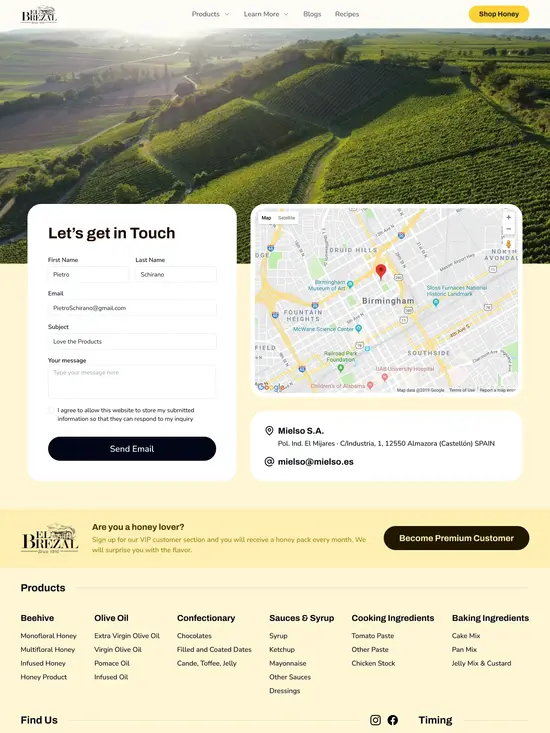 El Brezal Honey screenshot 3