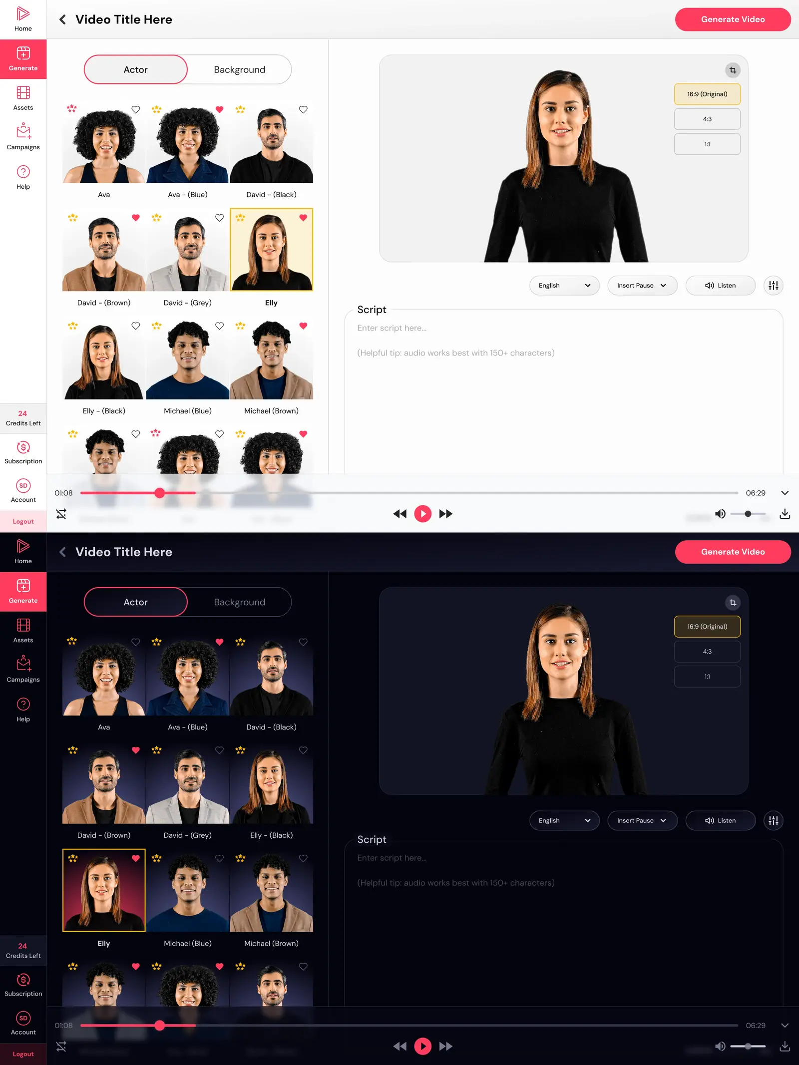 DeepReel AI Videos Banner