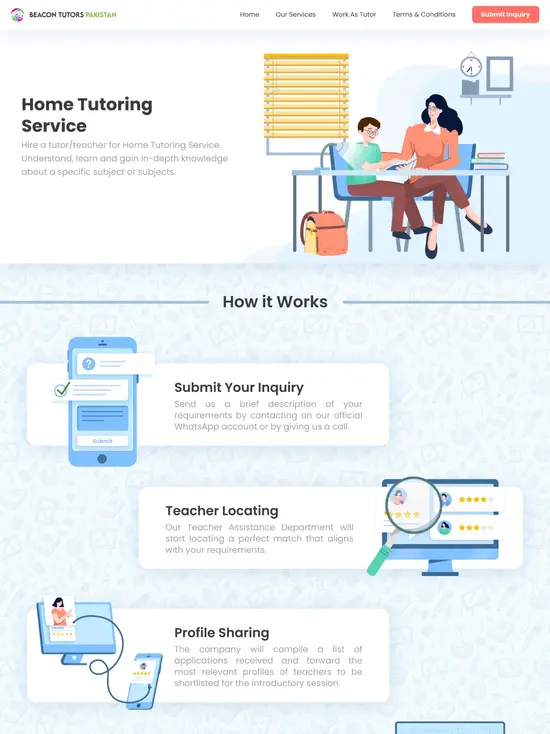 Beacon Tutors Pakistan screenshot 1
