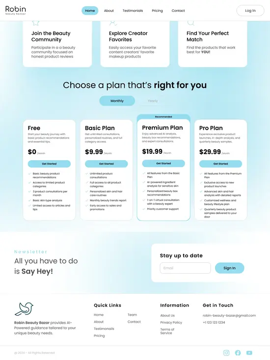 Robin Beauty Bazar screenshot 3