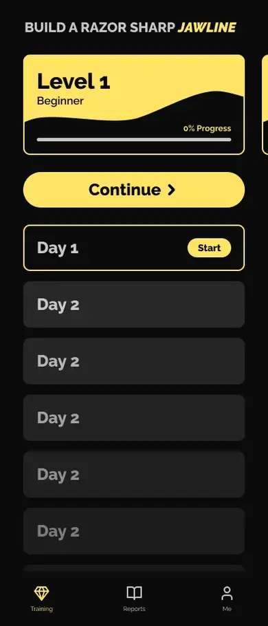 Jawline Fitness screenshot 1