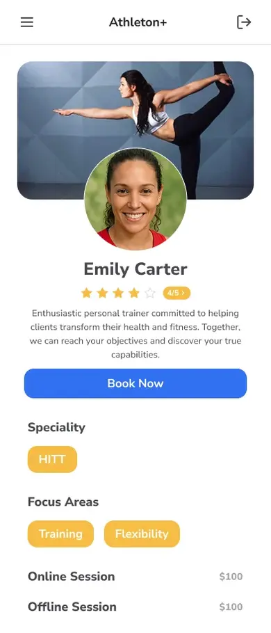 Athleton Plus screenshot 3