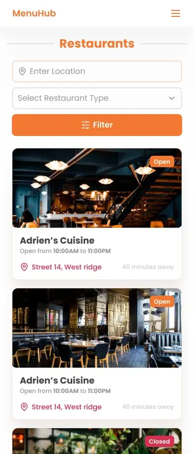 MenuHub screenshot 3