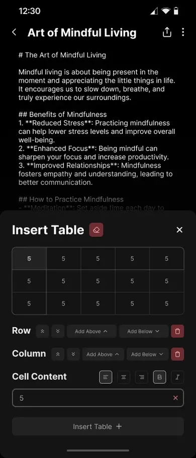 Markdown Editor screenshot 3